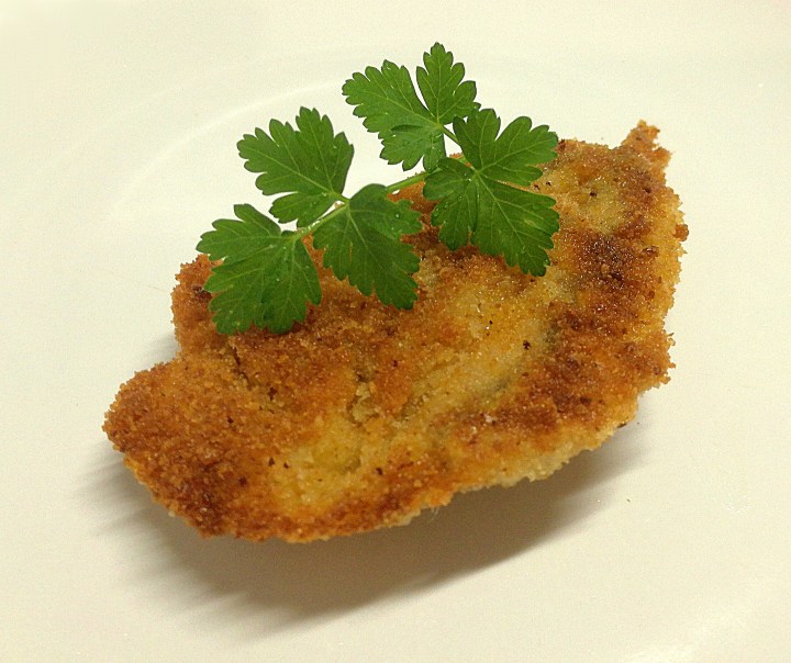 Sandwiches di alici alla provola&nbsp;affumicata