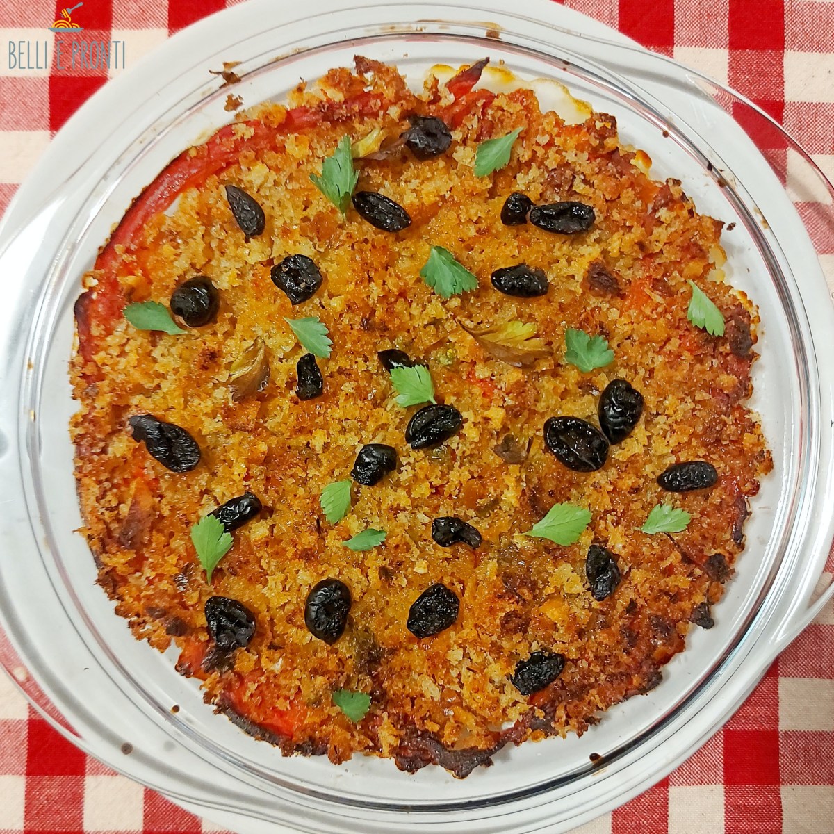 Peperoni arrostiti gratinati