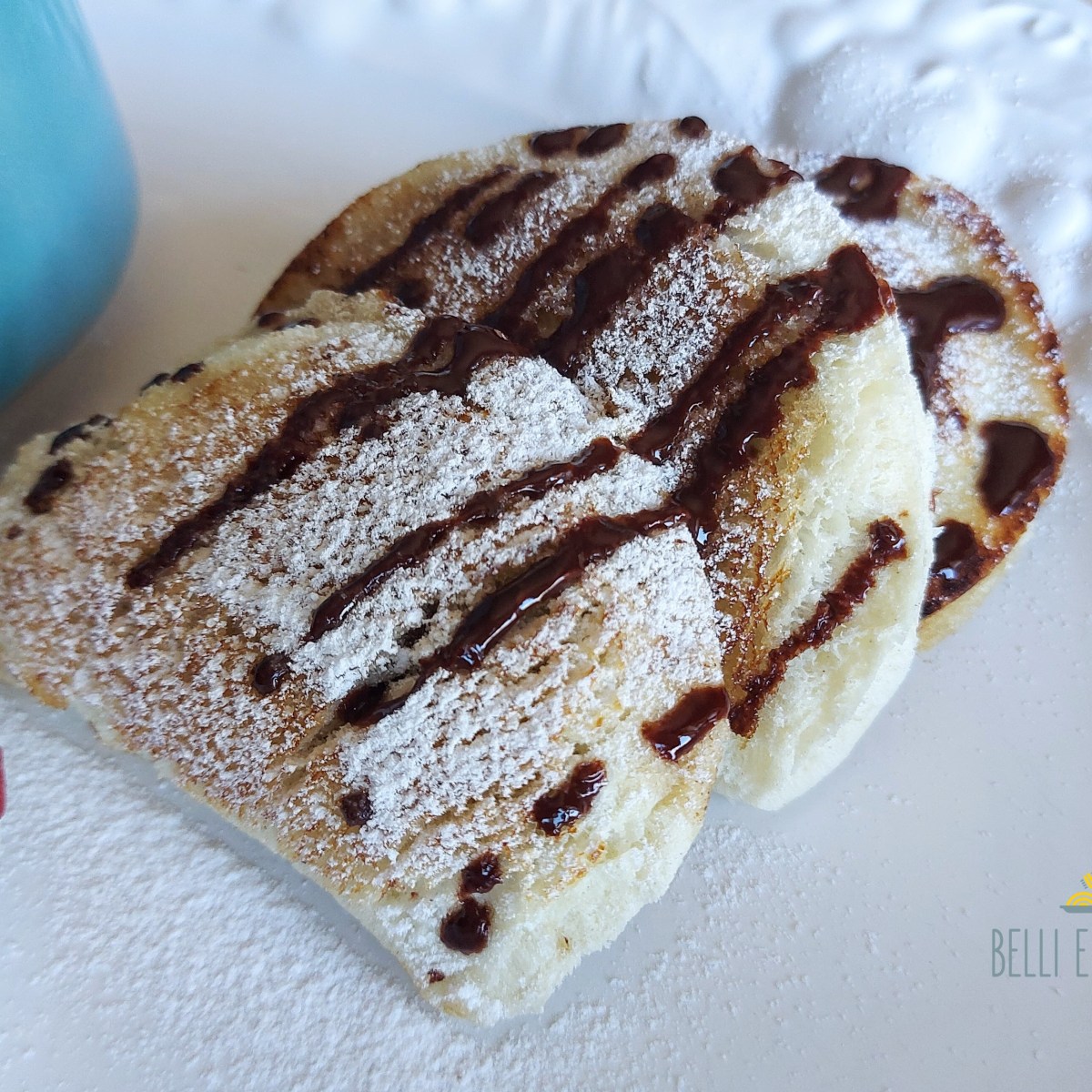 Ravioli alla Nutella con pan&nbsp;tramezzino
