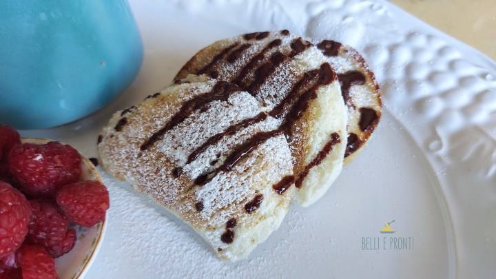 Ravioli alla Nutella con pan&nbsp;tramezzino