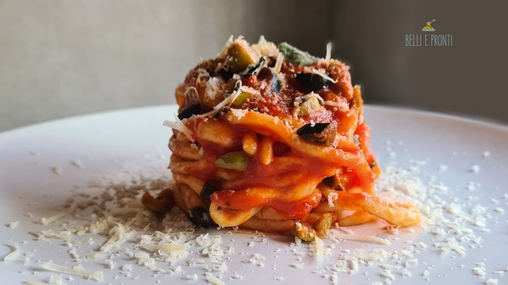 Pasta di casa: i picchiarelli al sugo di&nbsp;olive