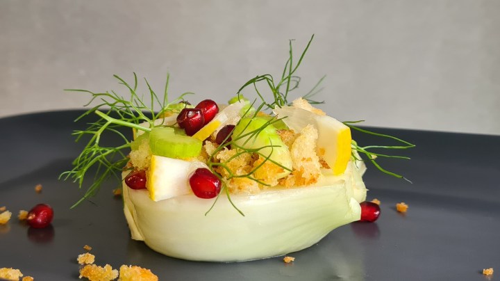 Insalata di finocchi e briciole&nbsp;piccanti