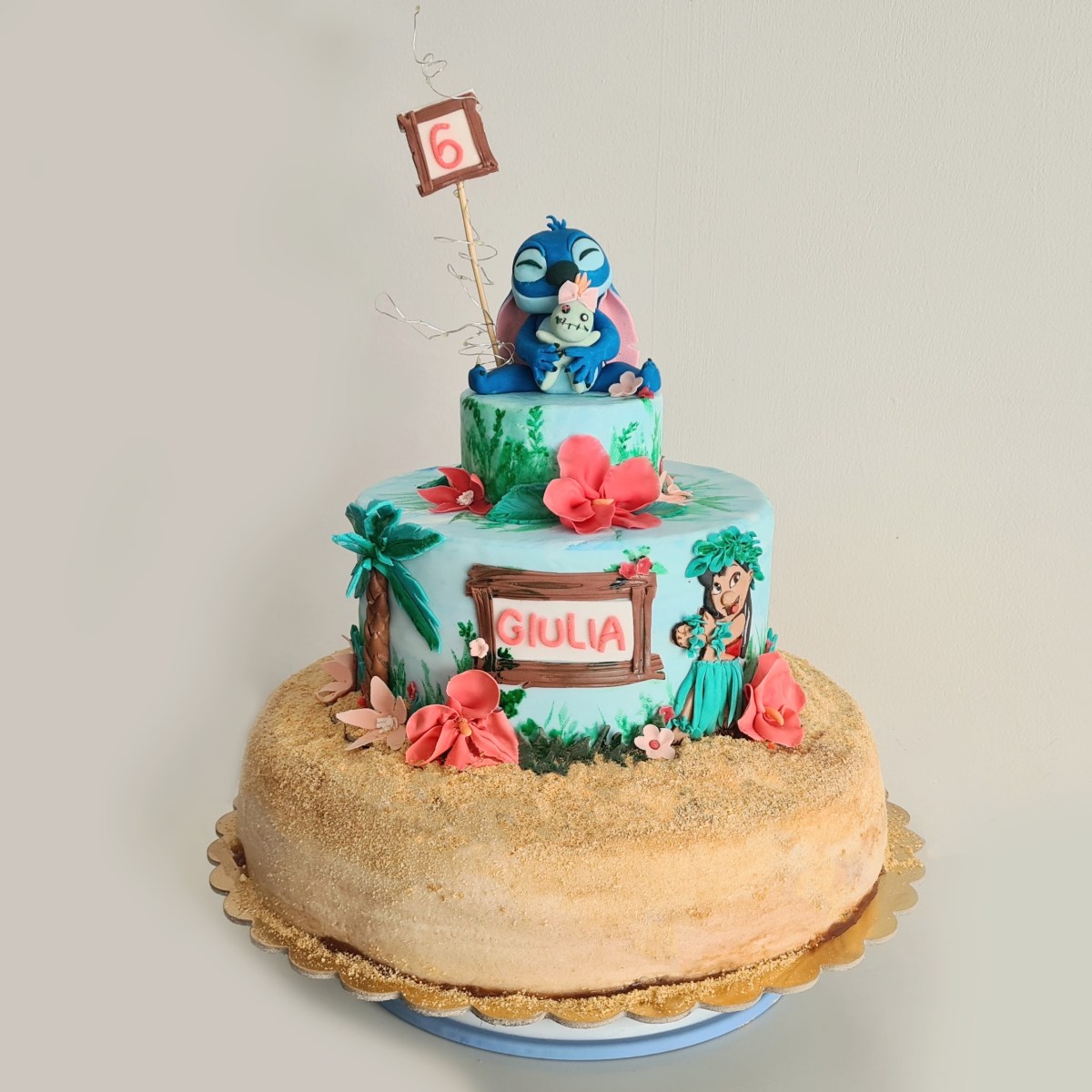 Torte di compleanno decorate: la pasta di&nbsp;zucchero