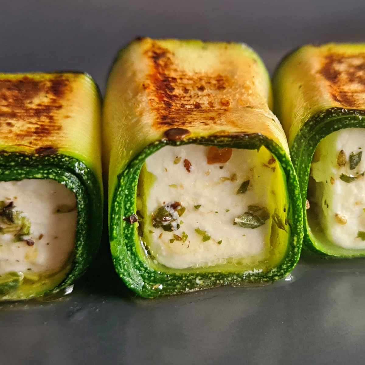 Spiedini di zucchine e&nbsp;feta