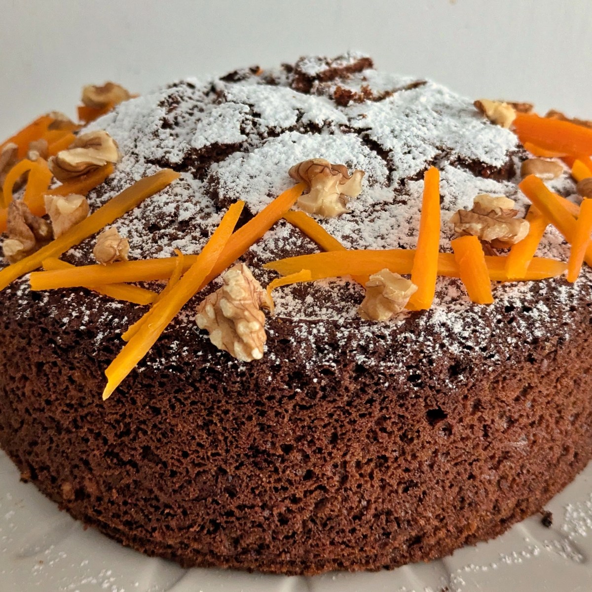 Torta di carote, noci, ananas e&nbsp;cocco