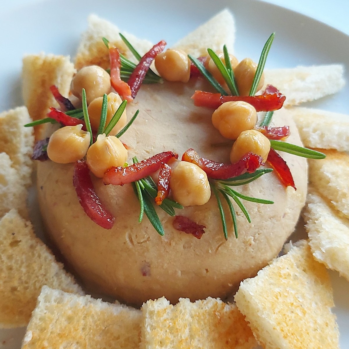 Ceci, speck e marsala in&nbsp;patè