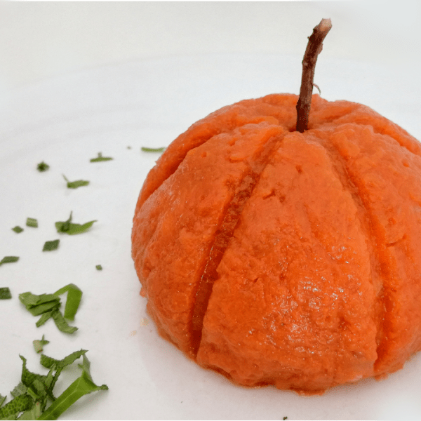Risotto con la zucca… a forma di&nbsp;zucca!