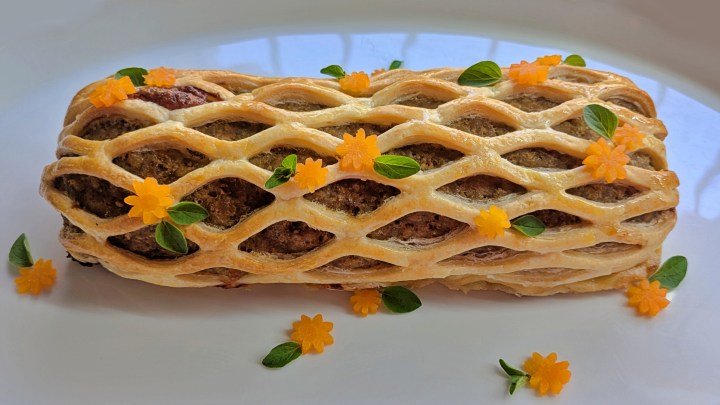 Polpettone in crosta ripieno di&nbsp;carciofi