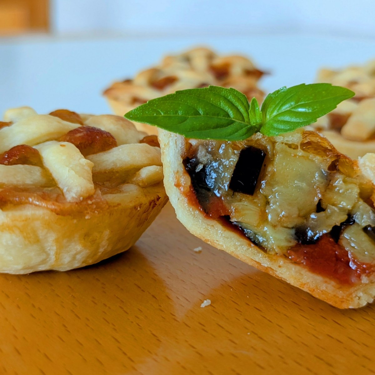 Crostatine di melanzane